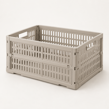 Brighthlier Collapsible Storage Crate – Folding Multi-Purpose Organizer