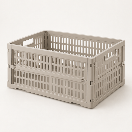 Brighthlier Collapsible Storage Crate – Folding Multi-Purpose Organizer