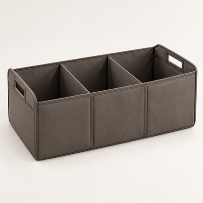 Brighthlier Multi-Compartment Storage Organizer – Divided Portable Storage Bin