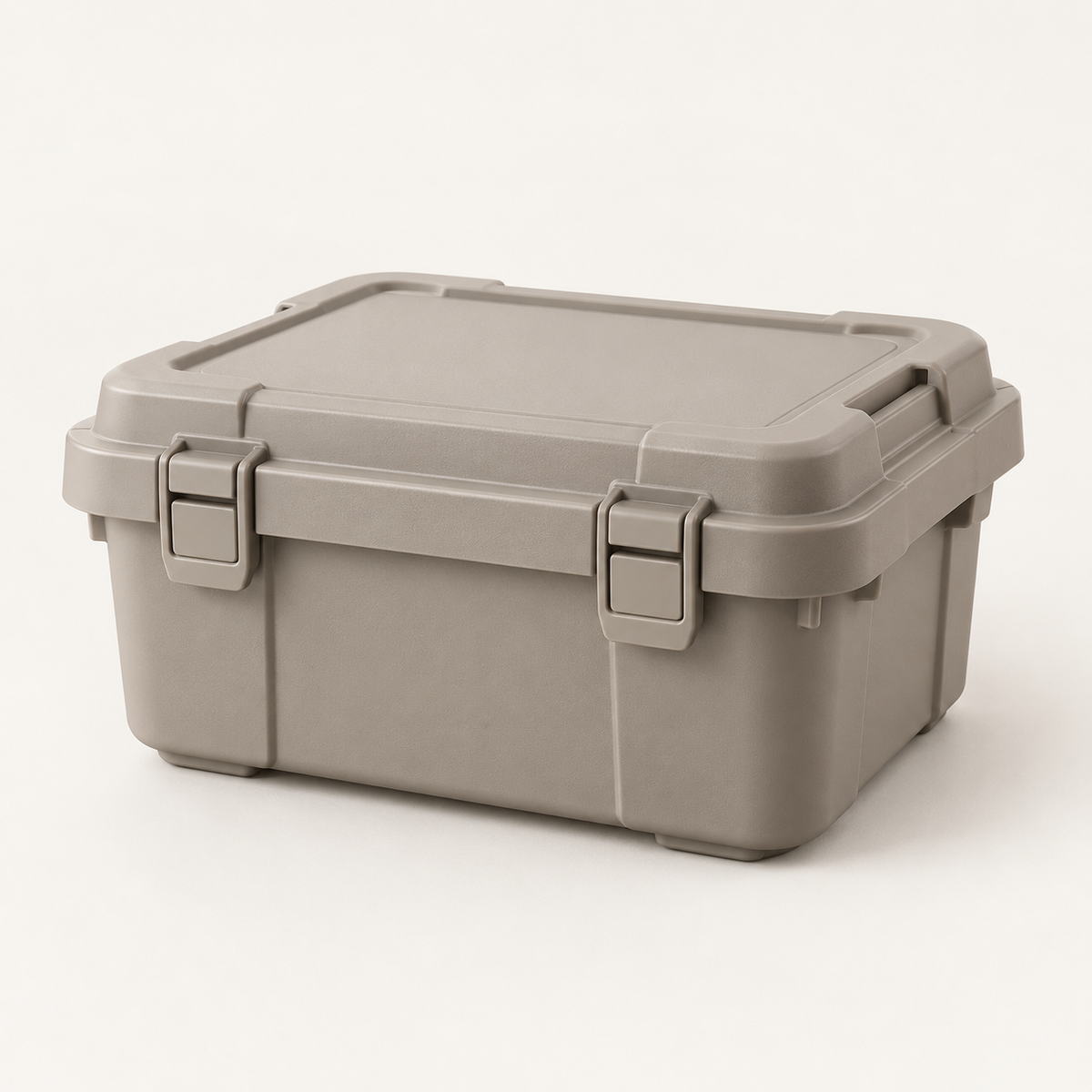 Brighthlier Latching Outdoor Storage Box – Portable Utility Organization Case
