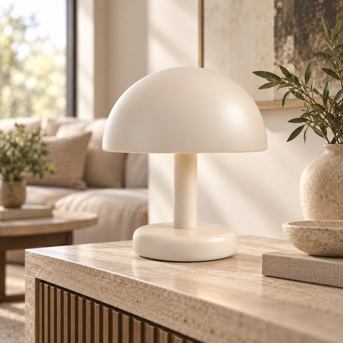 Brighthlier Minimal Dome Ambient Table Lamp