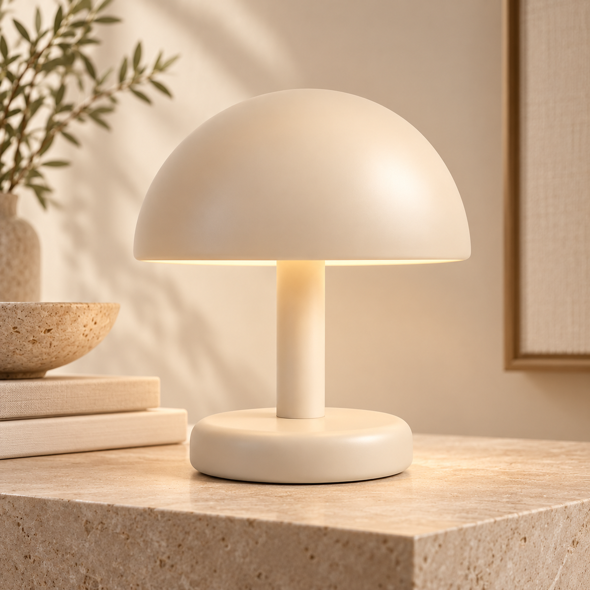 Brighthlier Minimal Dome Ambient Table Lamp