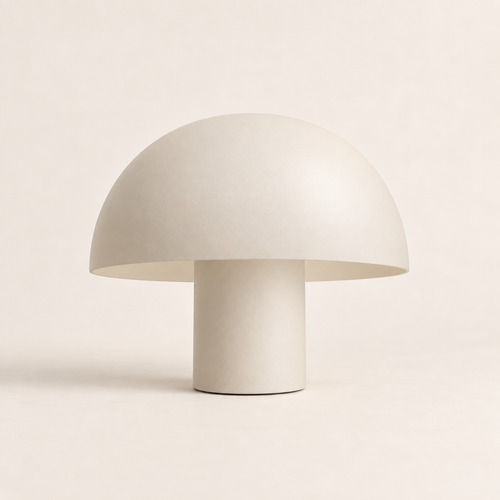 Brighthlier Minimal Mushroom Dome Table Lamp – Modern Ambient Lighting