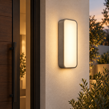 Brighthlier Modern Vertical Ambient Light – Minimal Rounded Accent Lamp