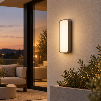 Brighthlier Modern Vertical Ambient Light – Minimal Rounded Accent Lamp