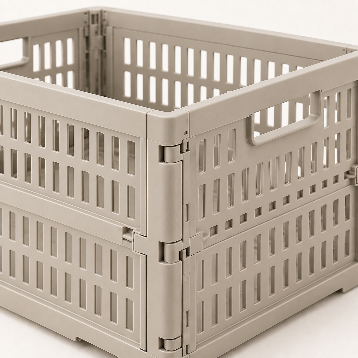 Brighthlier Collapsible Storage Crate – Folding Multi-Purpose Organizer