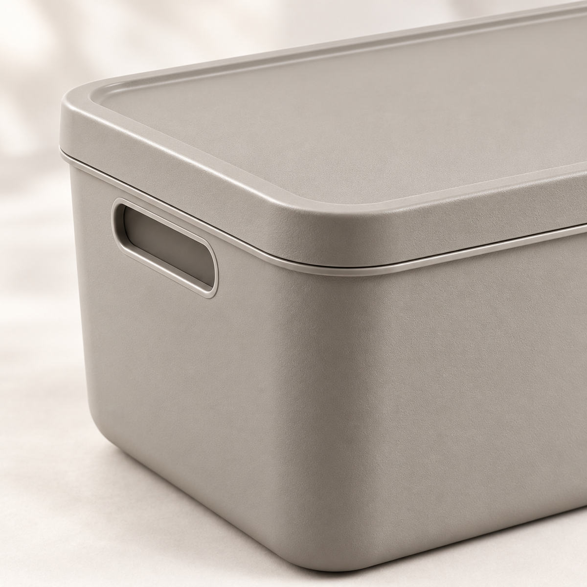 Brighthlier Lidded Outdoor Storage Box – Multi-Purpose Organization Bin
