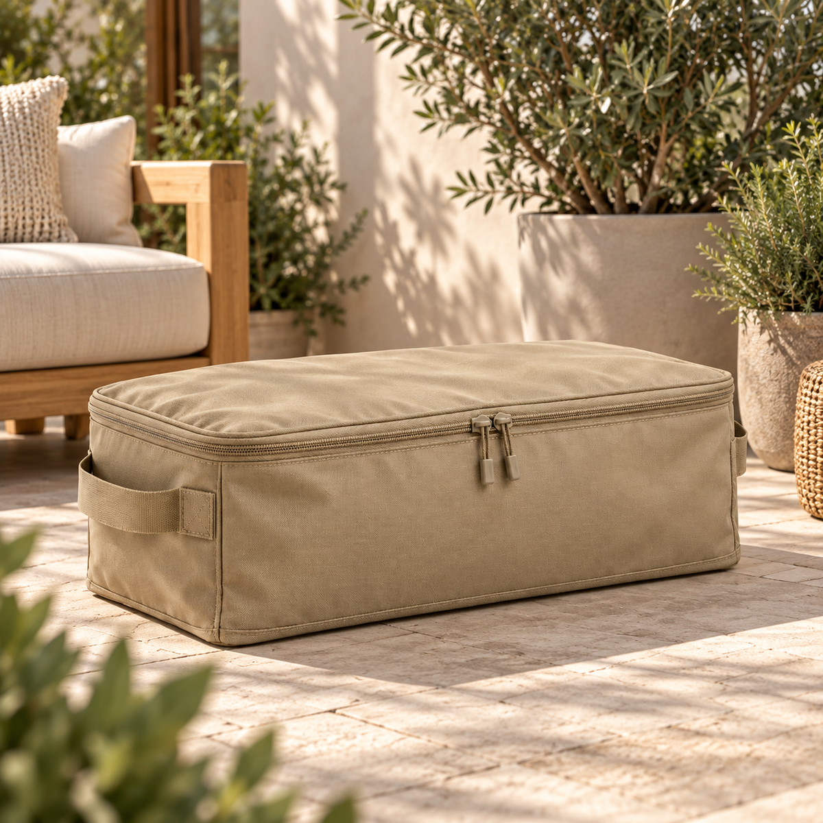 Brighthlier Zippered Outdoor Storage Bag – Portable Camping & Gear Organizer