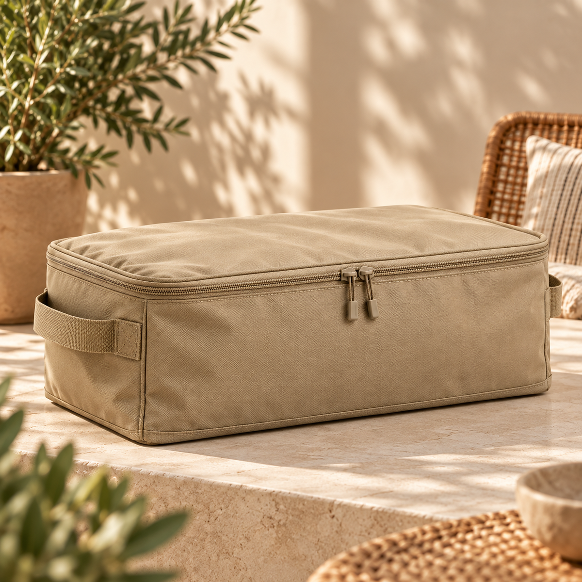 Brighthlier Zippered Outdoor Storage Bag – Portable Camping & Gear Organizer